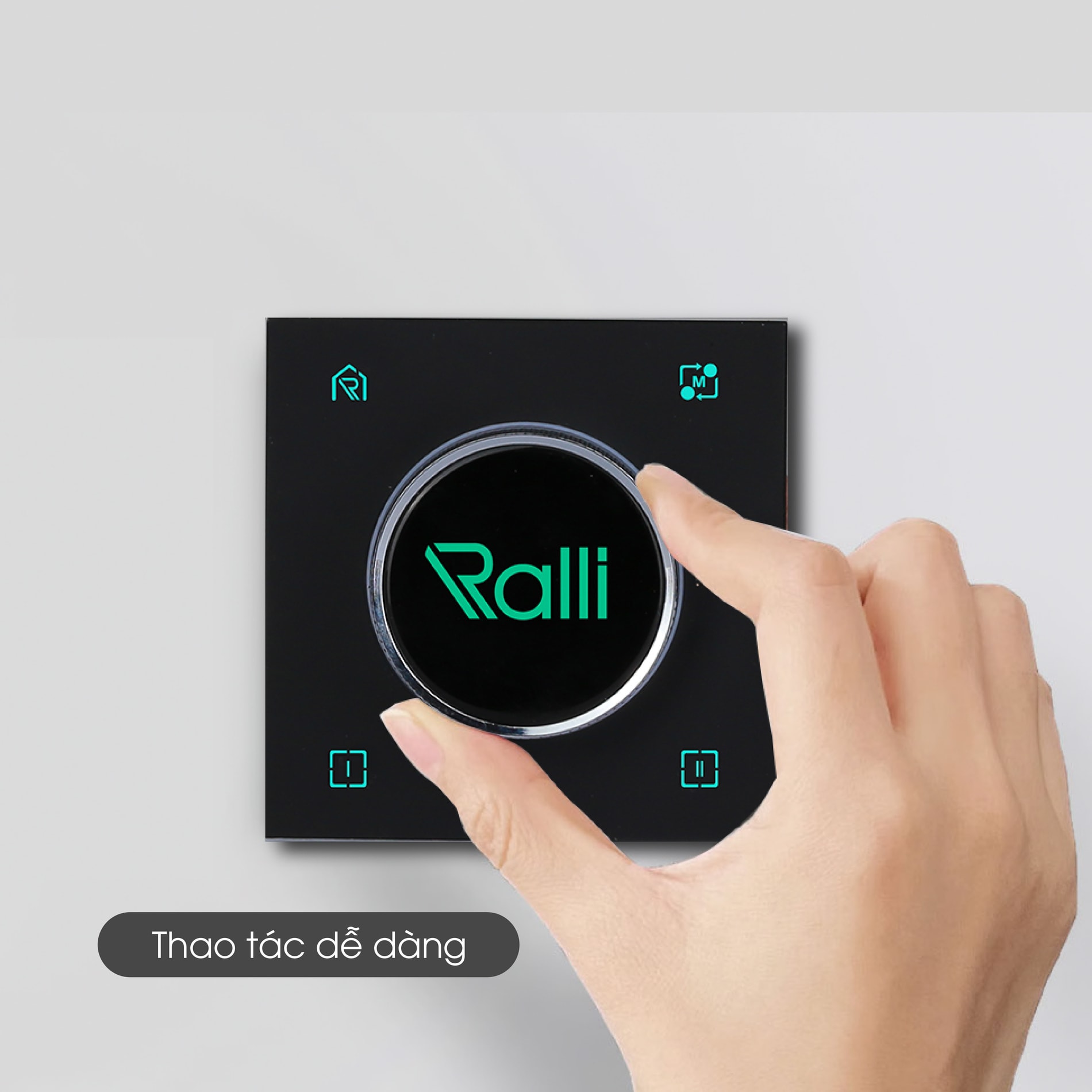 Công tắc núm xoay thông minh bluetooth thumb 6