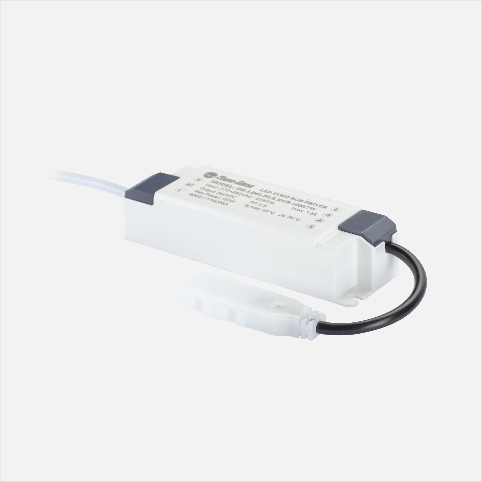 Bộ driver LED dây thông minh đổi màu RGB bluetooth 7W thumb 1