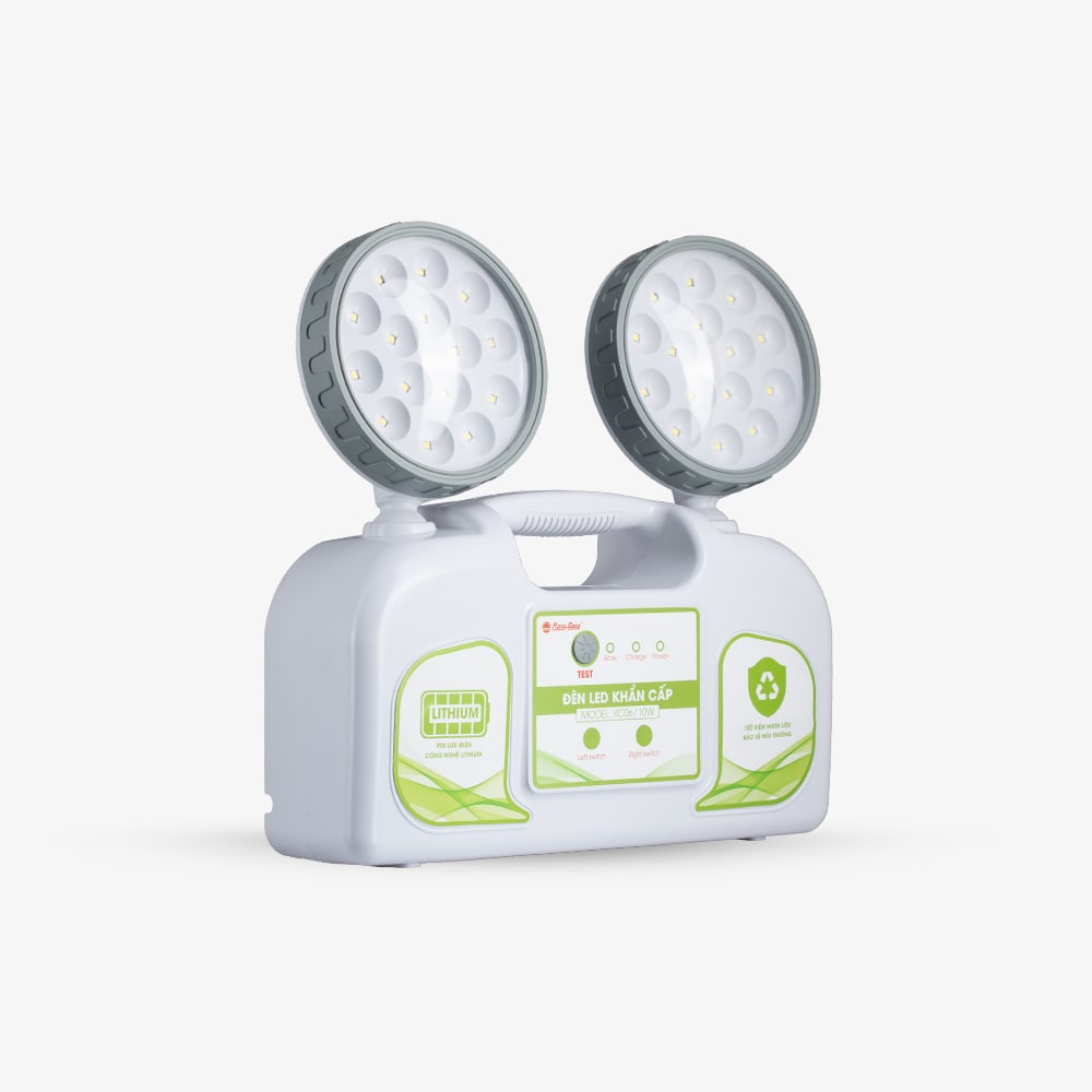 Đèn LED khẩn cấp KC06 10W thumb 2
