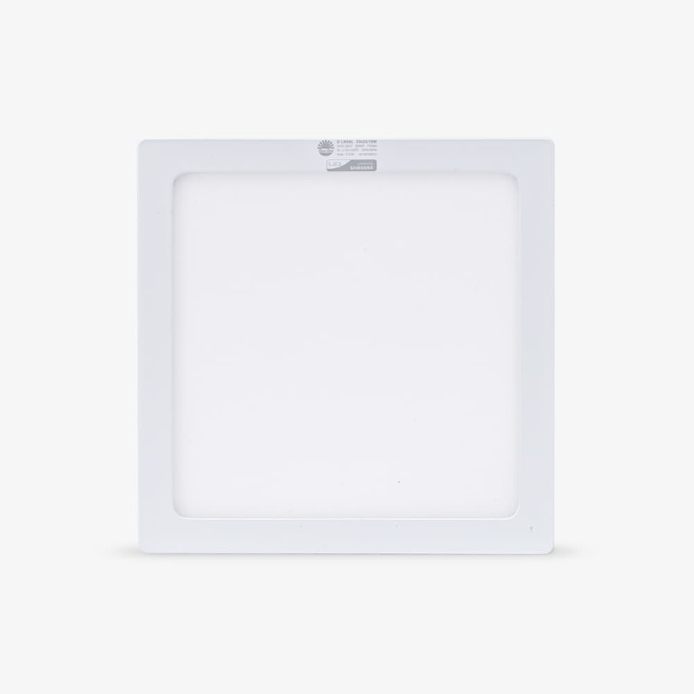 Đèn LED ốp trần vuông LN08 đế nhôm 230x230/18W thumb 1