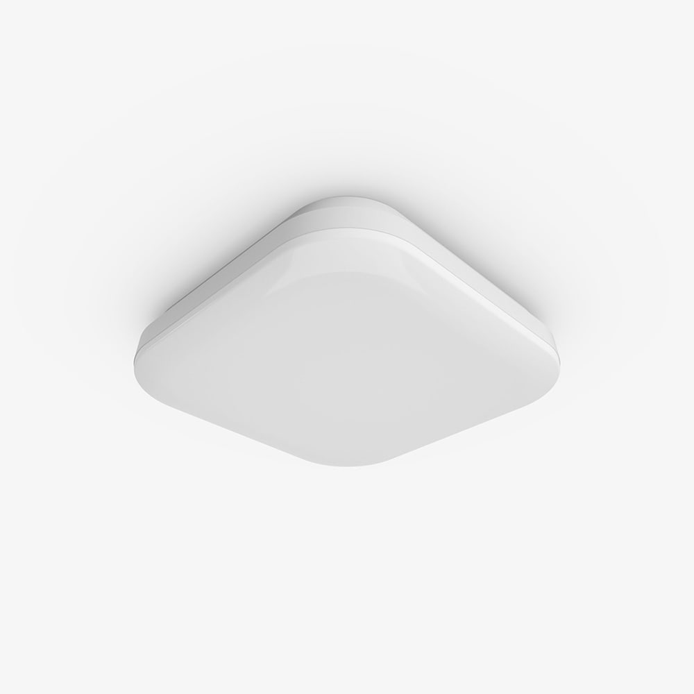 Đèn LED ốp trần vuông LN30N đế nhựa 220x220/18W thumb 3