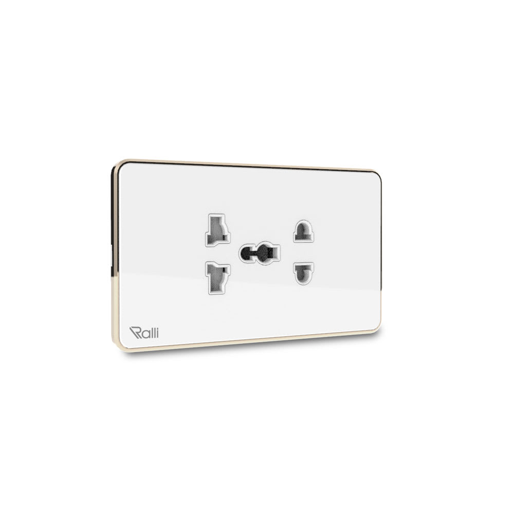 Ổ cắm điện âm tường cao cấp OCAT04K 2 ổ cắm 16A thumb 3