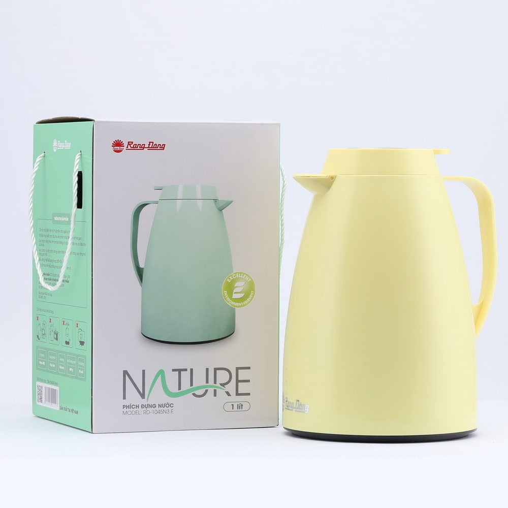 Phích đựng nước bấm lẫy 1045 N3.E 1 lít hiển thị nhiệt độ thumb 10