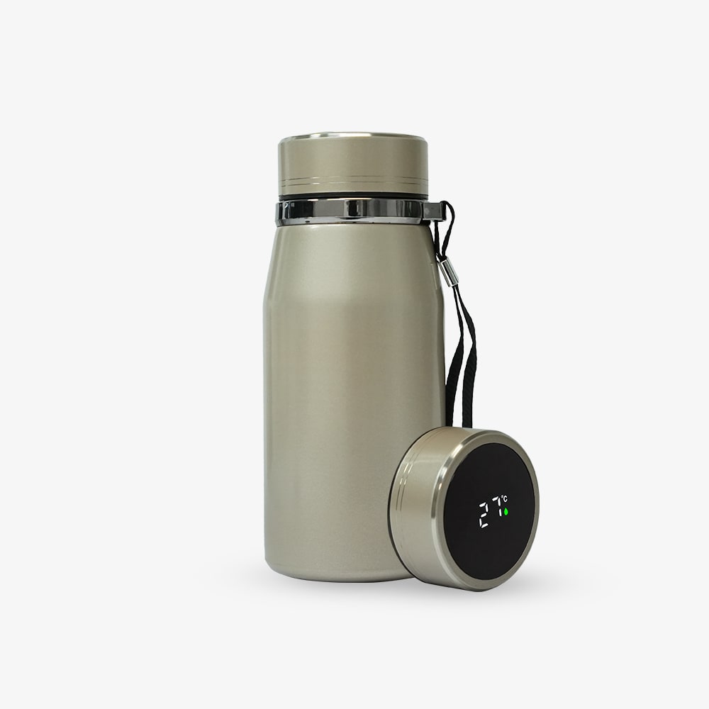 Bình nước giữ nhiệt inox hiển thị nhiệt độ thumb 1