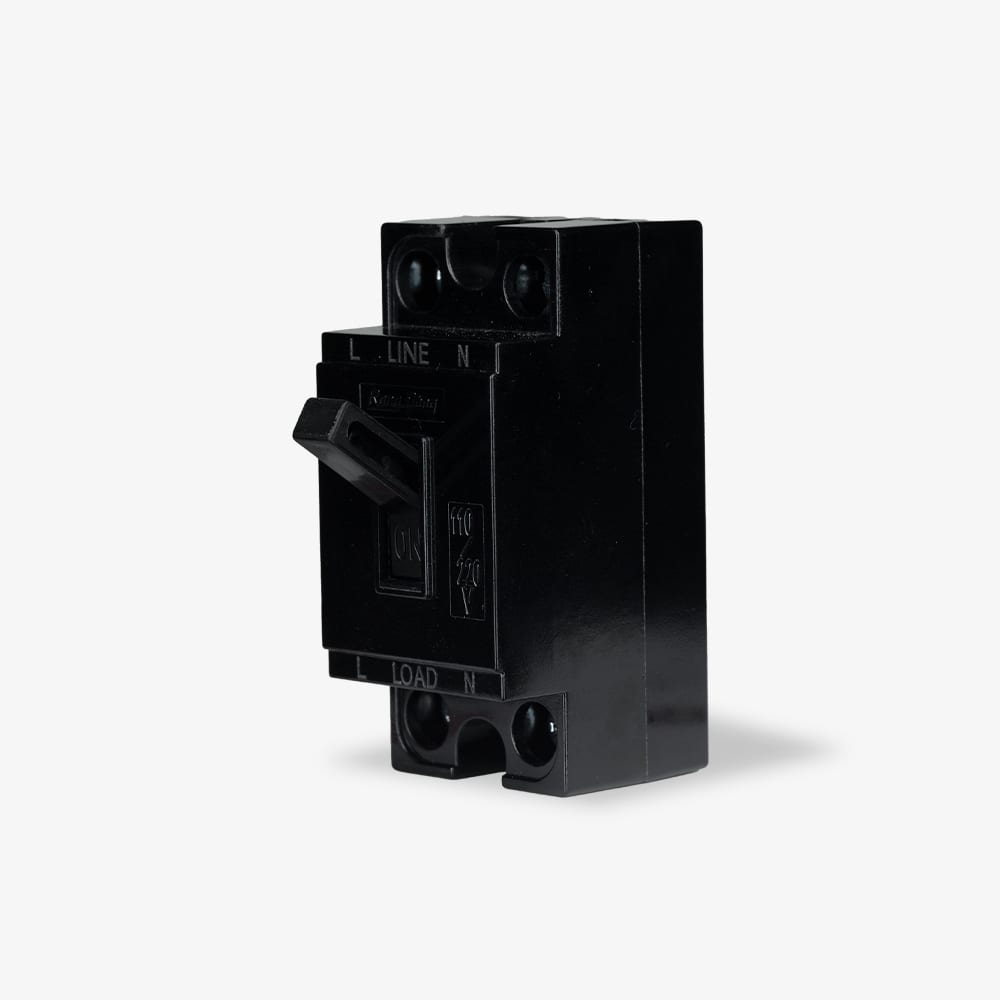 Aptomat gia dụng 2 cực 2P1E 30A thumb 1