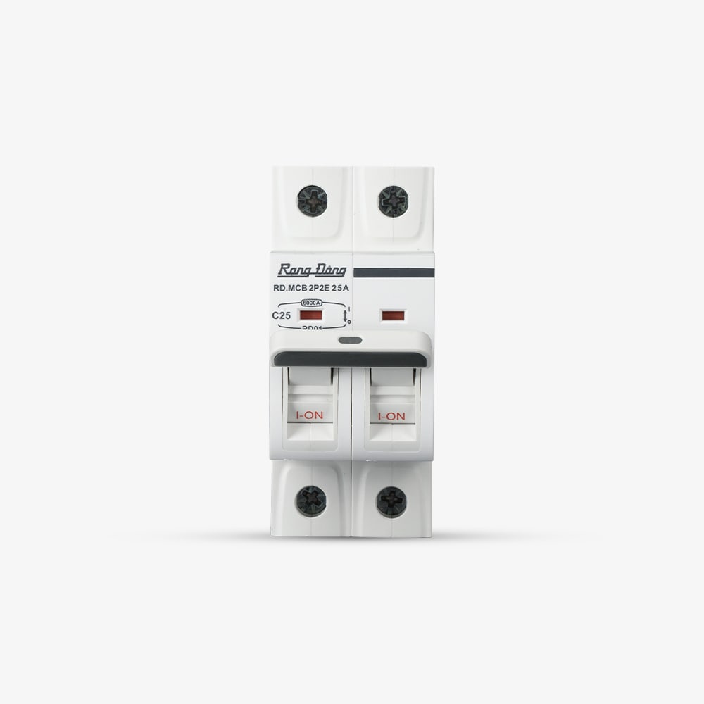 Aptomat ngắn mạch 2 cực 25A thumb 1