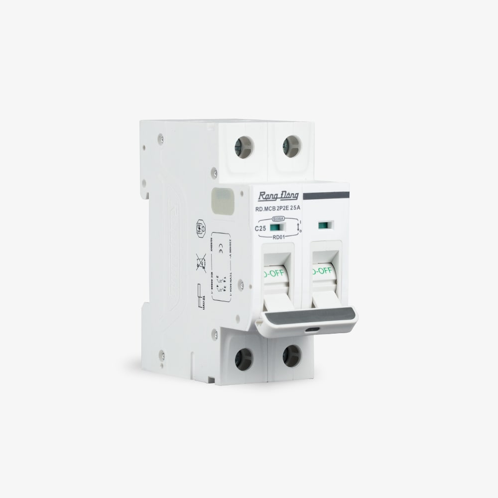 Aptomat ngắn mạch 2 cực 25A thumb 3