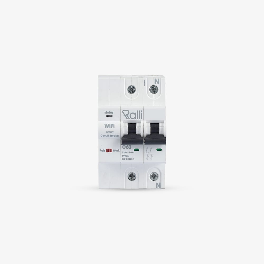 Aptomat thông minh wifi RD.MCB.WF 2P 63A