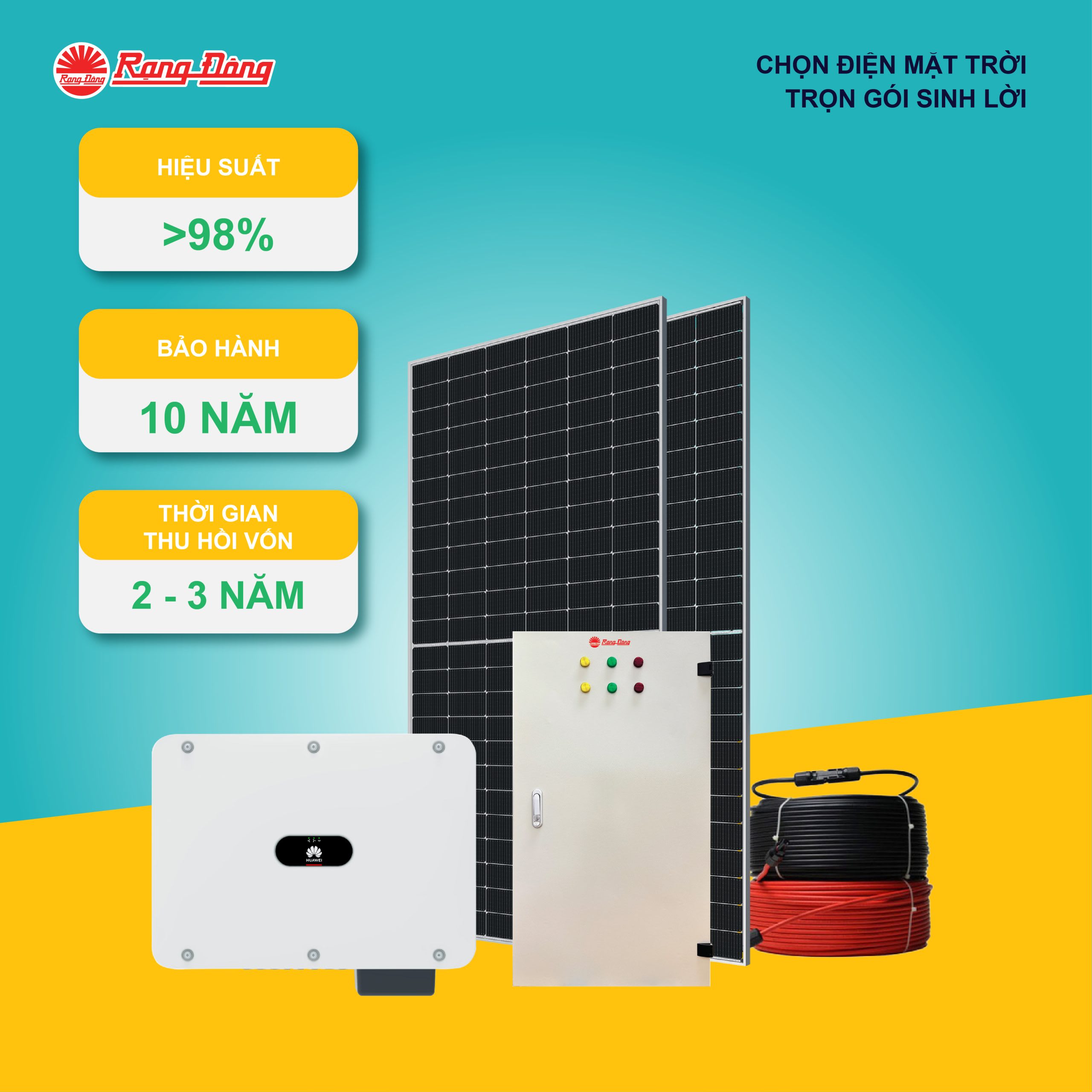 Hệ thống hoà lưới 3 pha 50kWp-H thumb 5