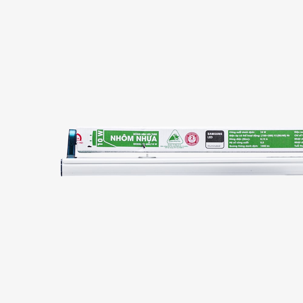 Bộ đèn LED tuýp nhôm nhựa M11 10W thumb 1