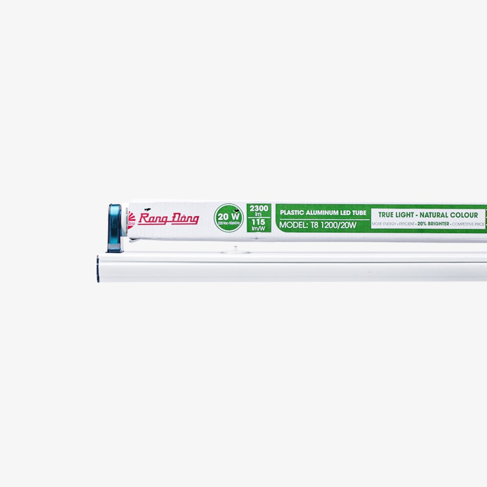 Bộ đèn LED tuýp nhôm nhựa M11 20W thumb 1