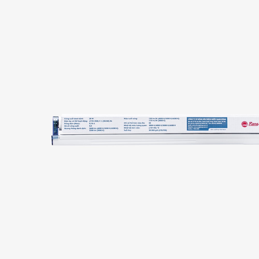 Bộ đèn LED tuýp thủy tinh M21.1 20W thumb 1