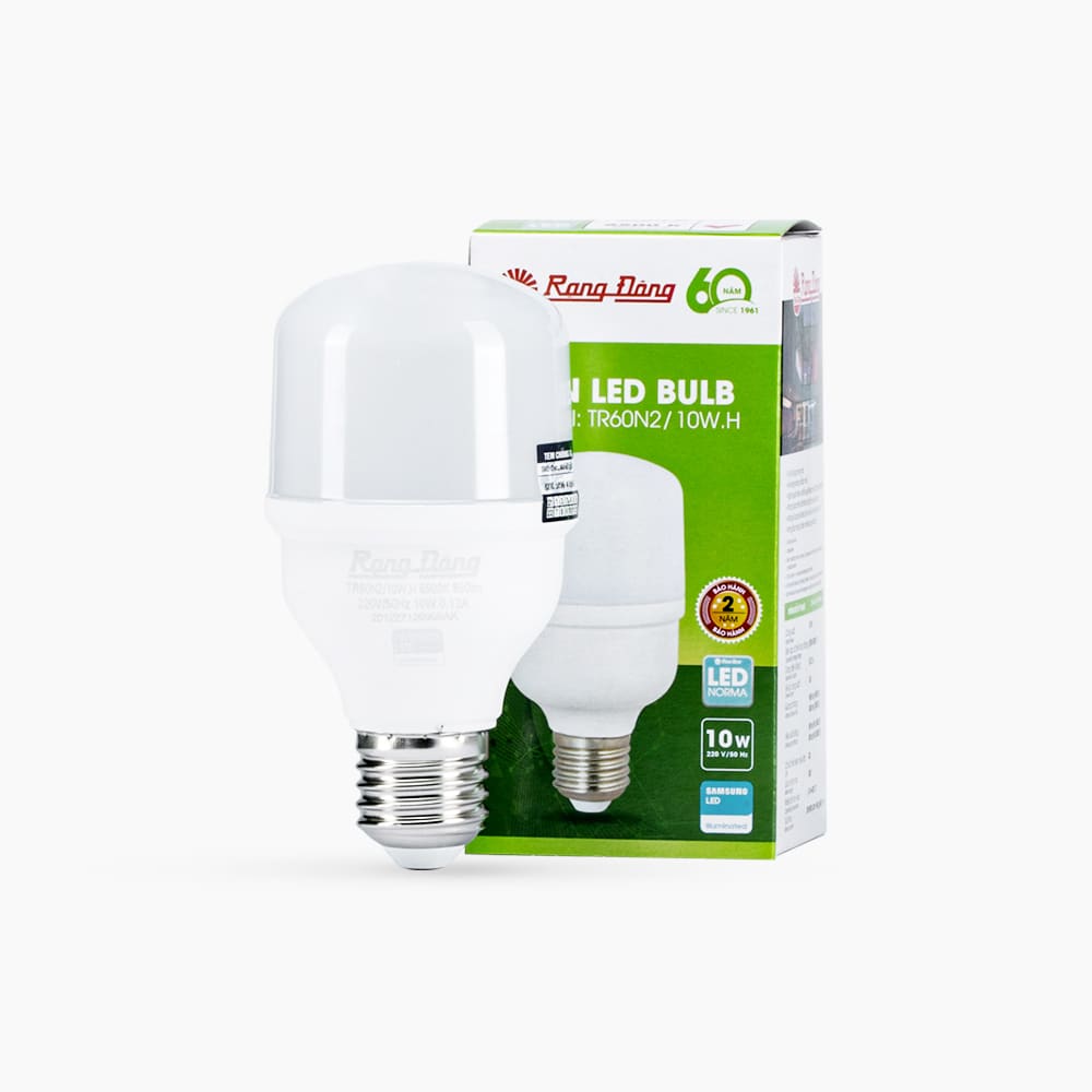 Bóng đèn LED bulb trụ nhôm nhựa TR60N2 10W thumb 1