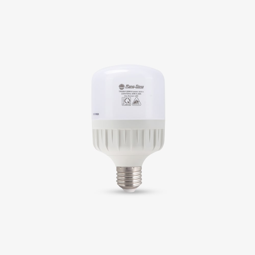 Bóng đèn LED bulb trụ nhôm nhựa TR80N1 20W