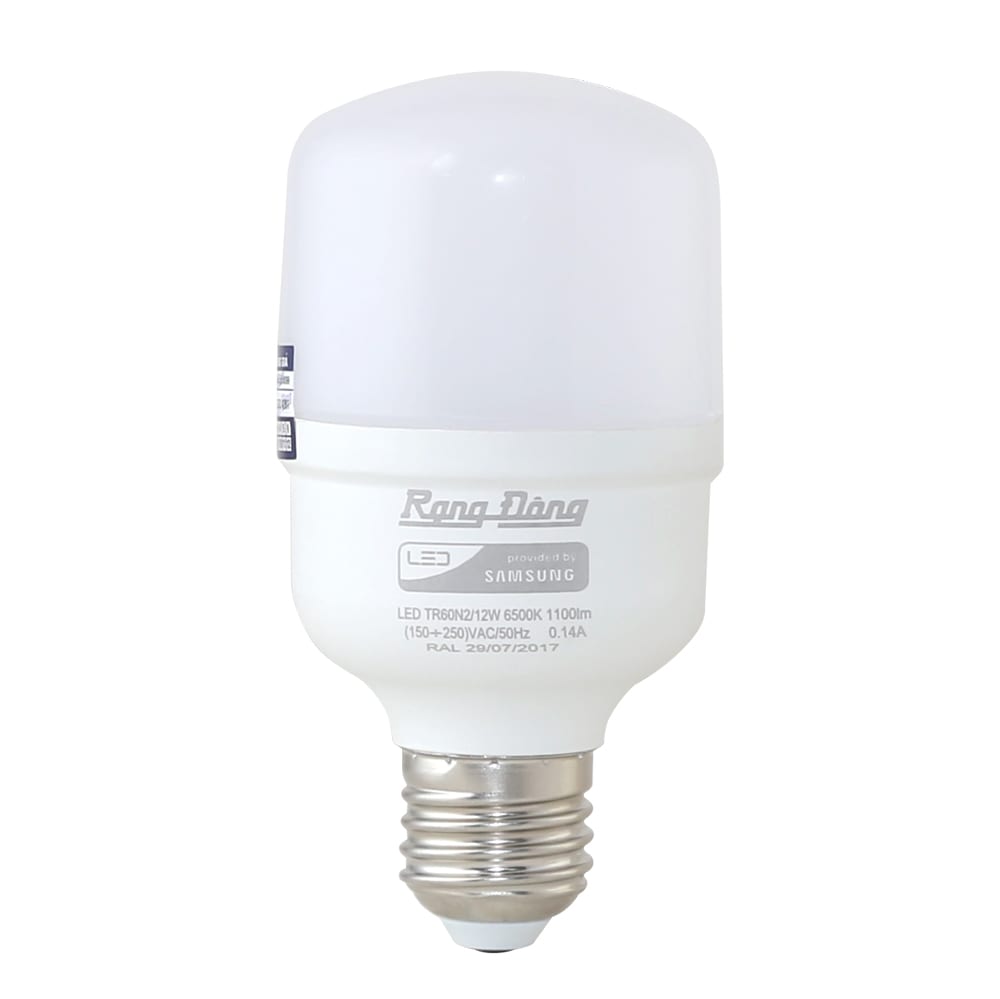 Bóng đèn LED bulb trụ nhôm nhựa TR70N2 12W