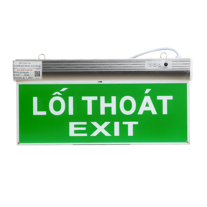 Đèn LED Exit chỉ dẫn 1 mặt CD01 2.2W PCCC