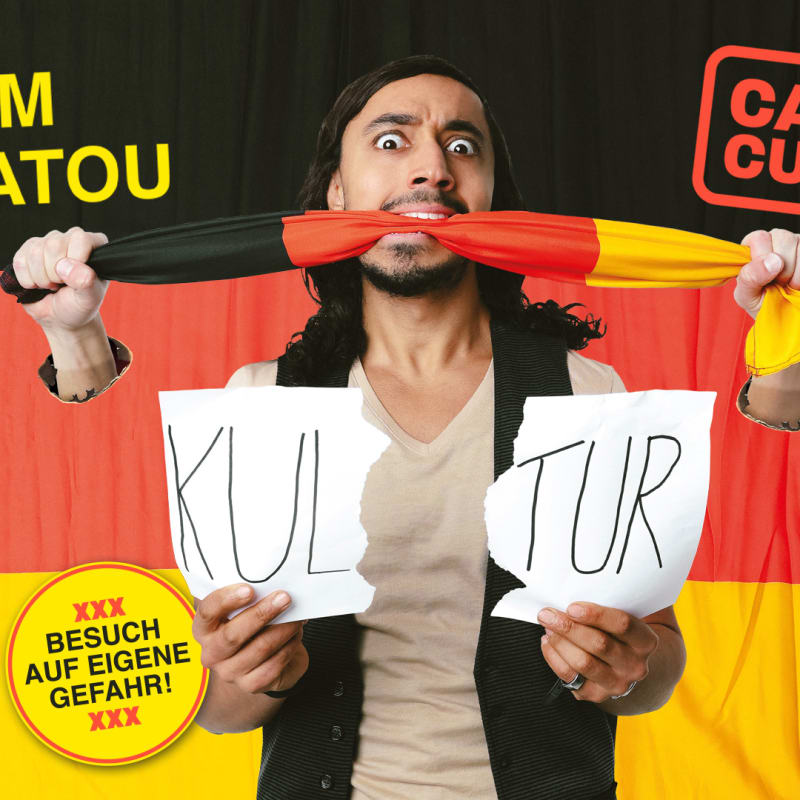 Plakatausschnitt Salim Samatou