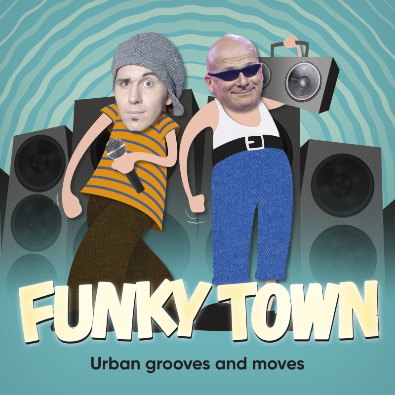 Showplakat Funky Town