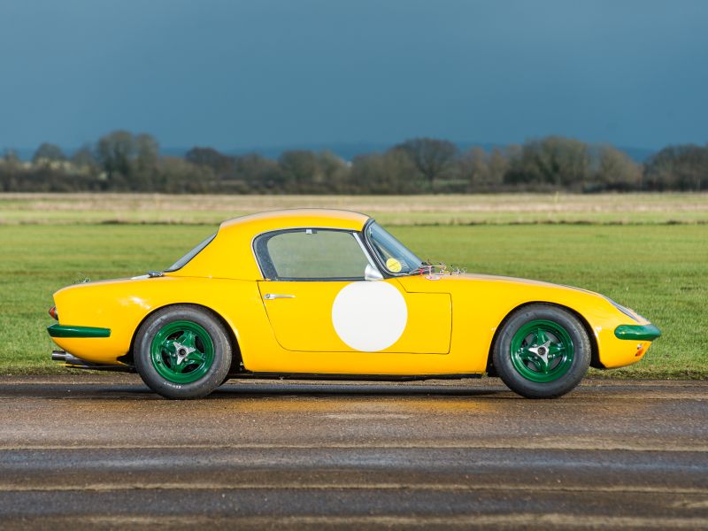 Logotipo E Nome Do Veículo De Corrida De Safra Lotus Elan 26r