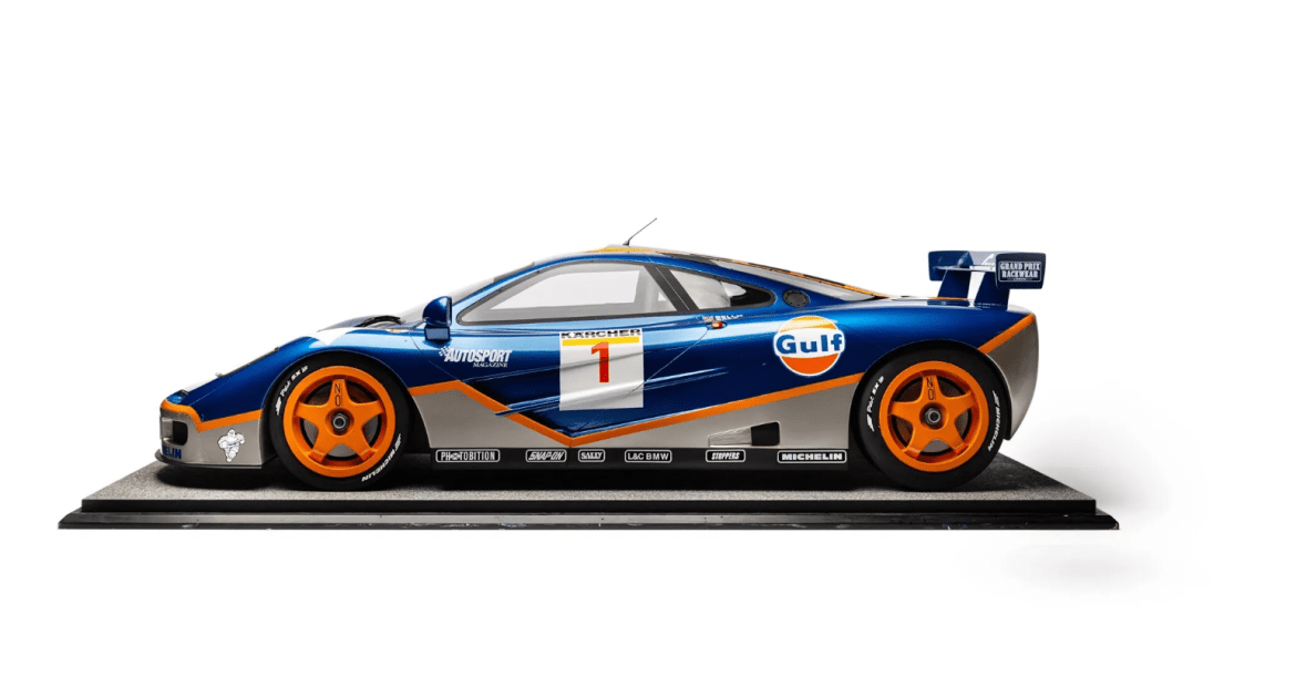 Motorsport Showroom - 1995 McLaren F1 GTR 1:3.33 Scale Model Motorsport Showroom - 1995 McLaren F1 GTR 1:3.33 Scale Model