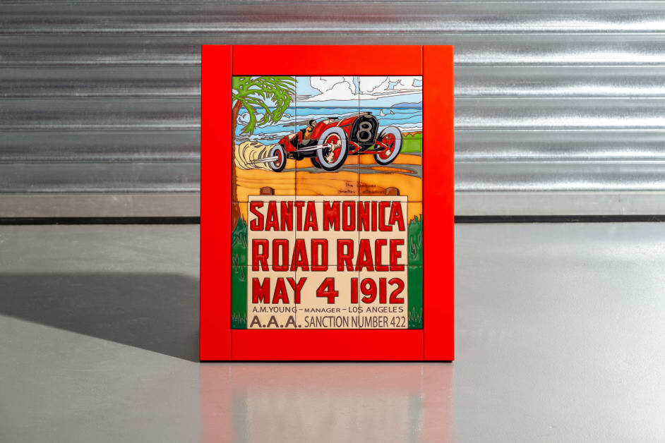 Motorsport Showroom Santa Monica Road Race Ceramic Tile