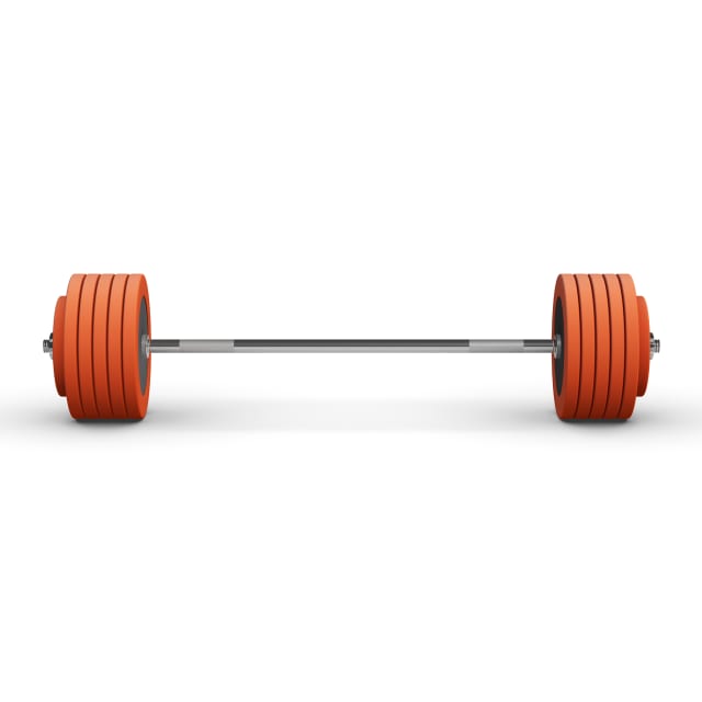 Deluxe 50kg Rubber Barbell/Dumbbell Kit
