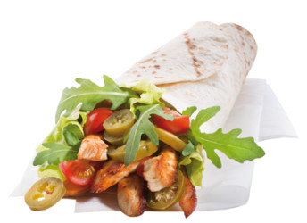 Wrap Hot Chicken Wrap Hot Chicken