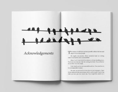 Acknowledgements Editorials project