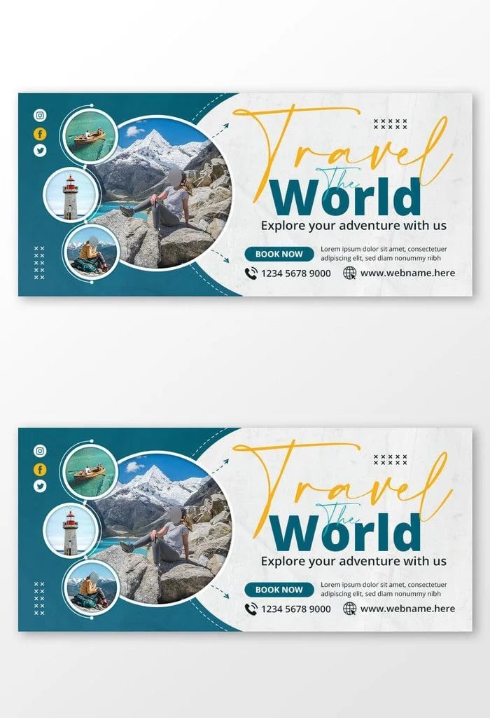 Travel the World Banner Banners project