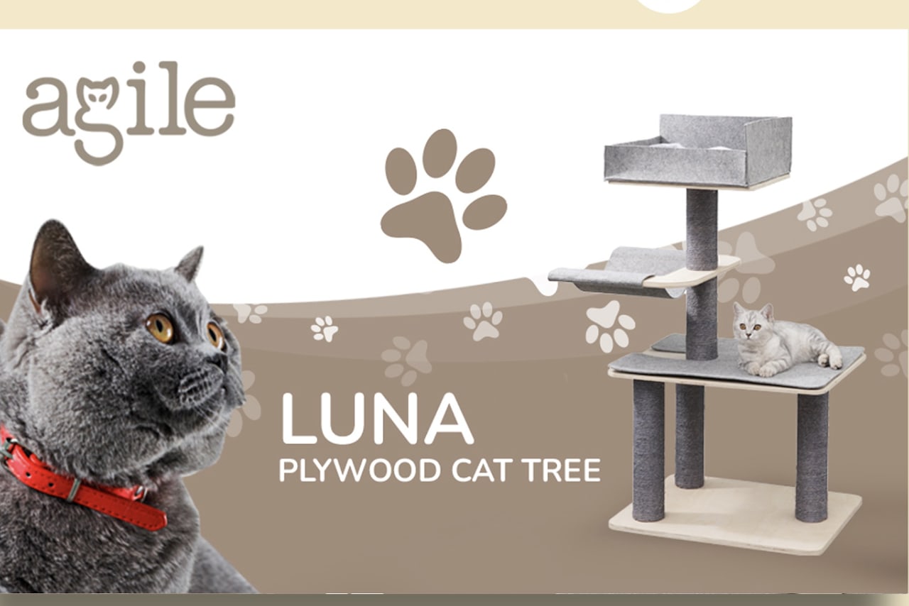 Agile Luna Cat Tree Banner Banners project