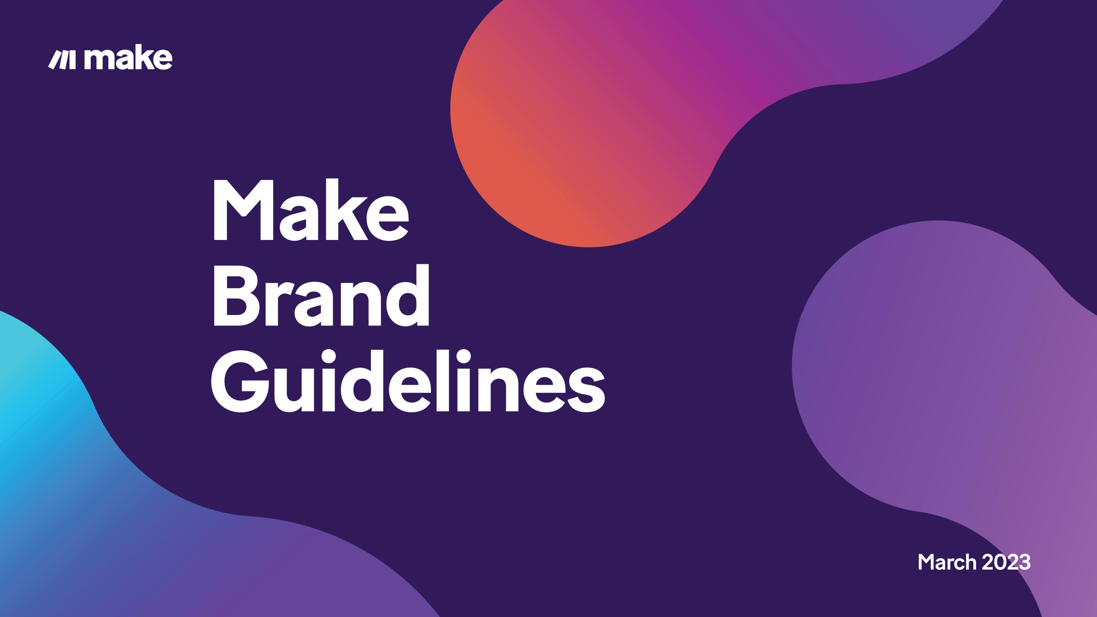 Branding Brand Guidelines project