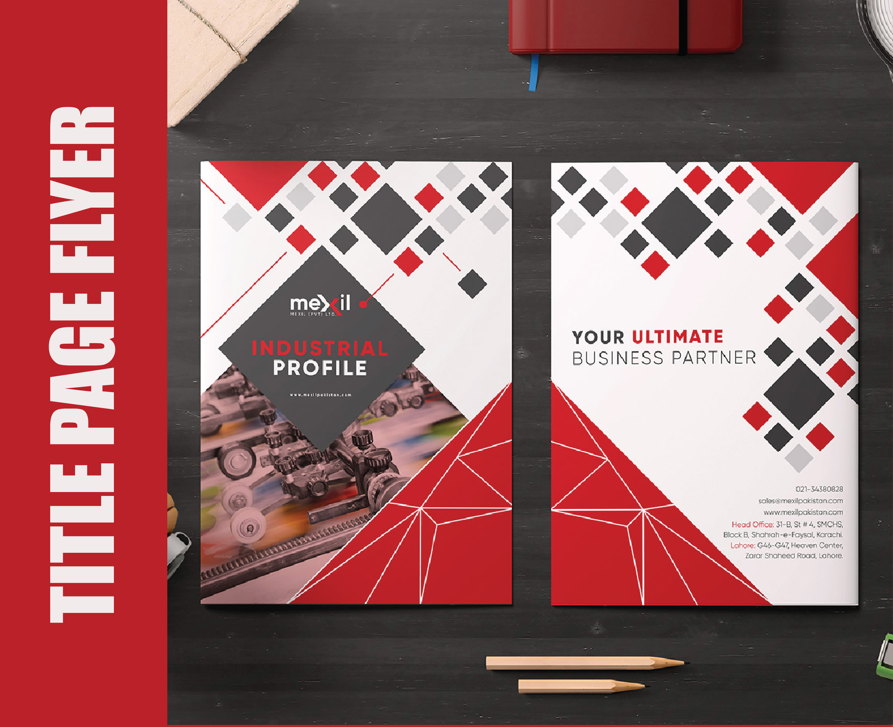 Industrial Business Partner Flyers & Brochures project