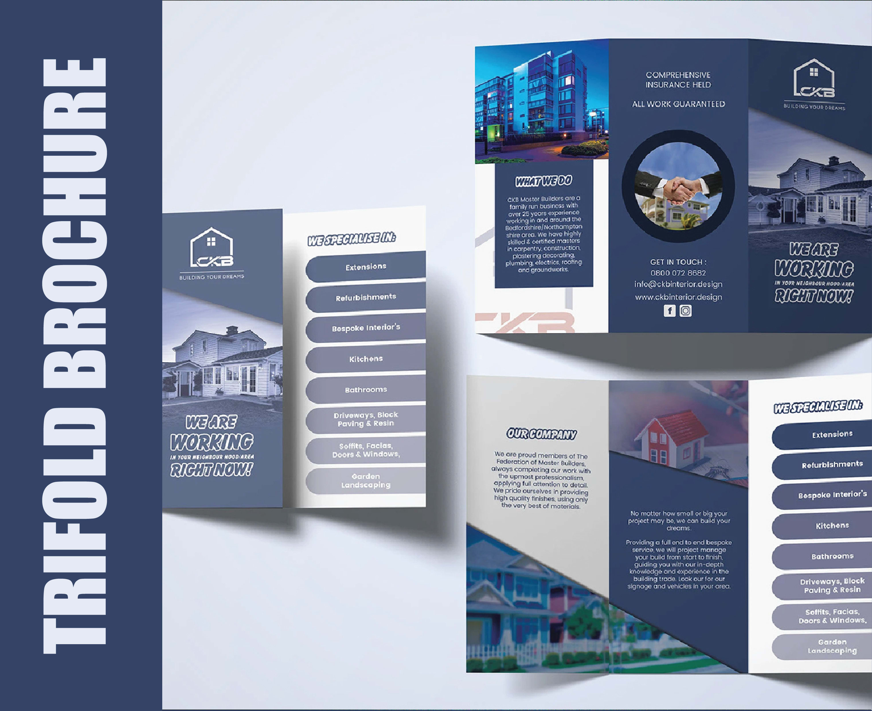 LXB Building Services Flyers & Brochures project