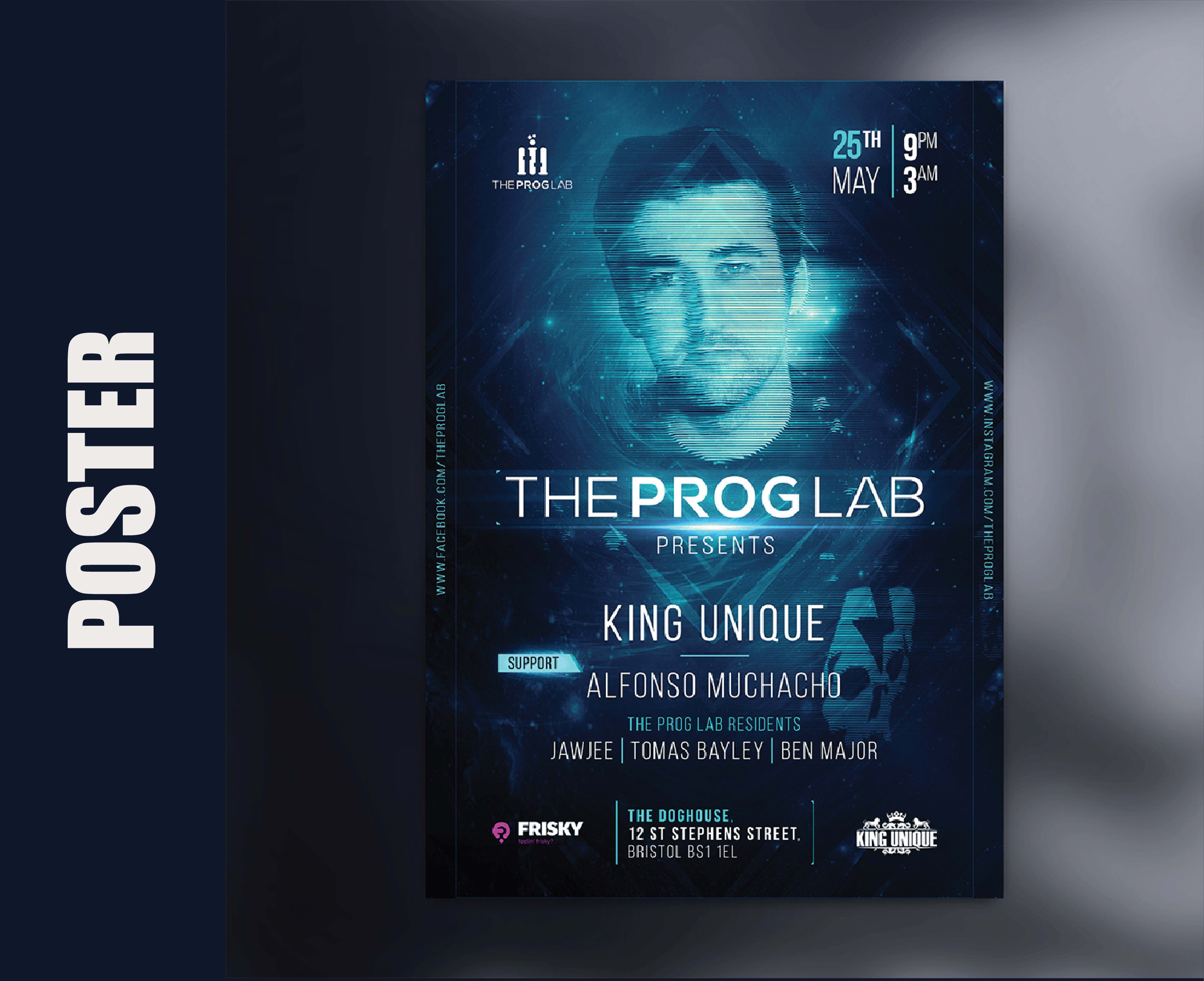 The Prog Lab Music Event Flyers & Brochures project
