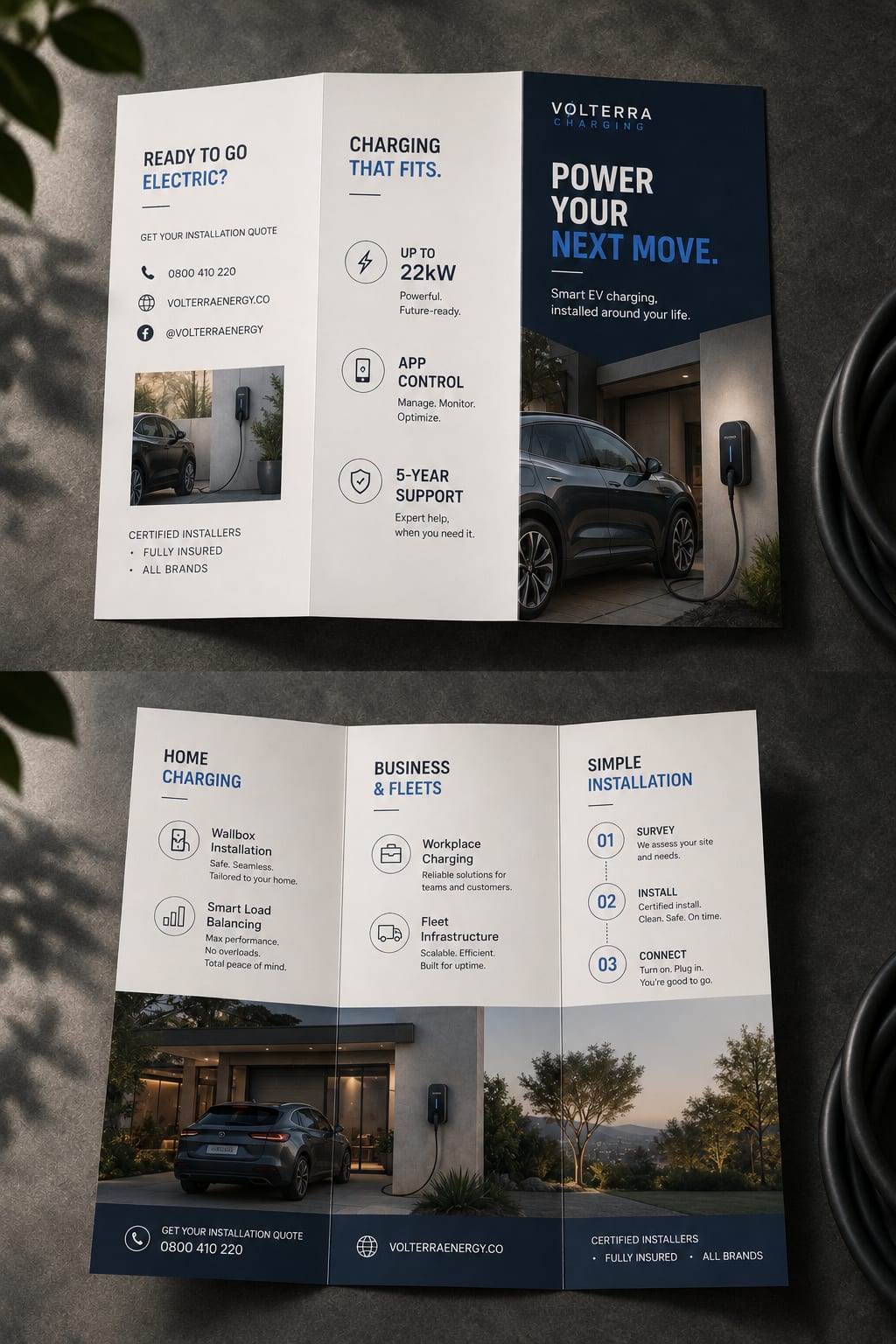 EV Charging Flyers & Brochures project