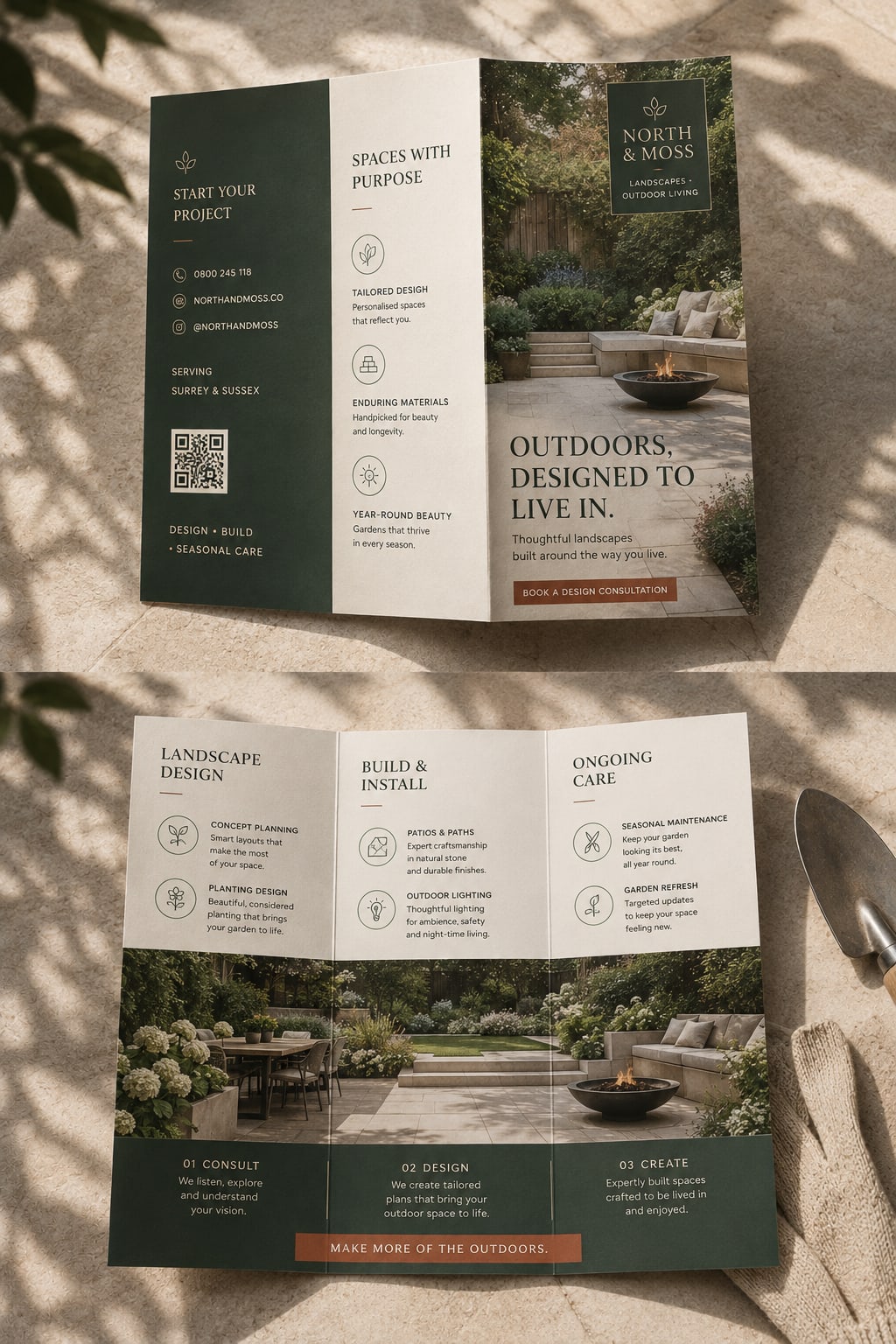 Outdoor Living Flyers & Brochures project