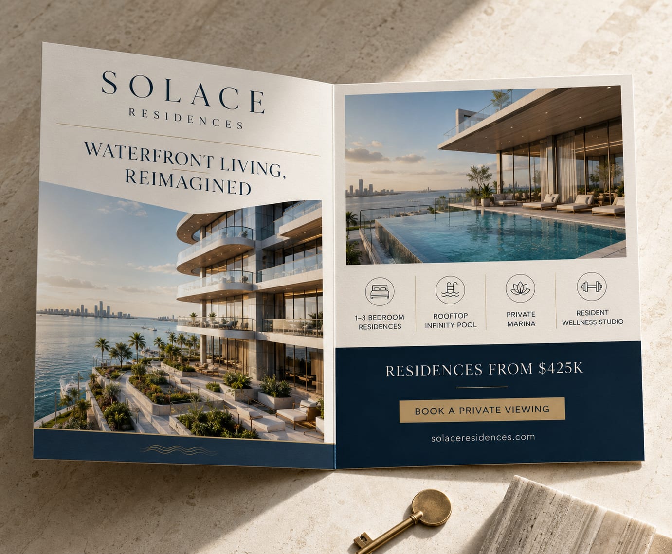 Solace Residences Flyers & Brochures project