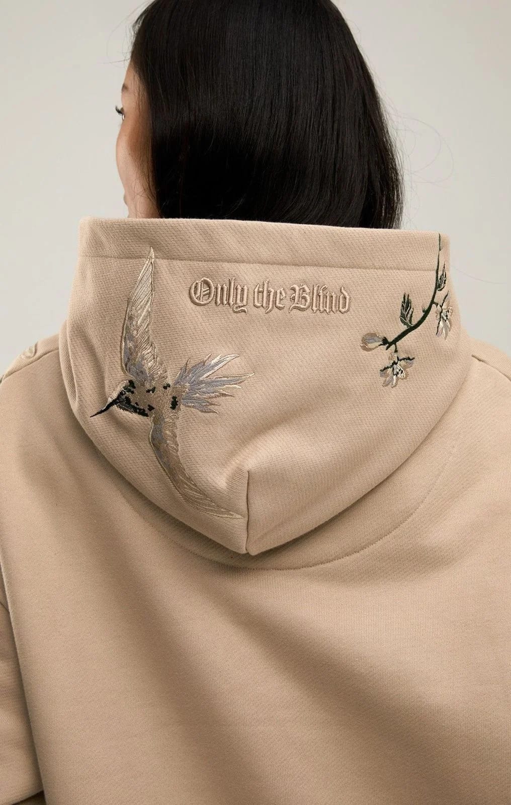 Only the Blind Embroidered Hoodie Merchandise project