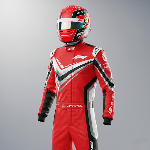 Red Racing Suit Merchandise project