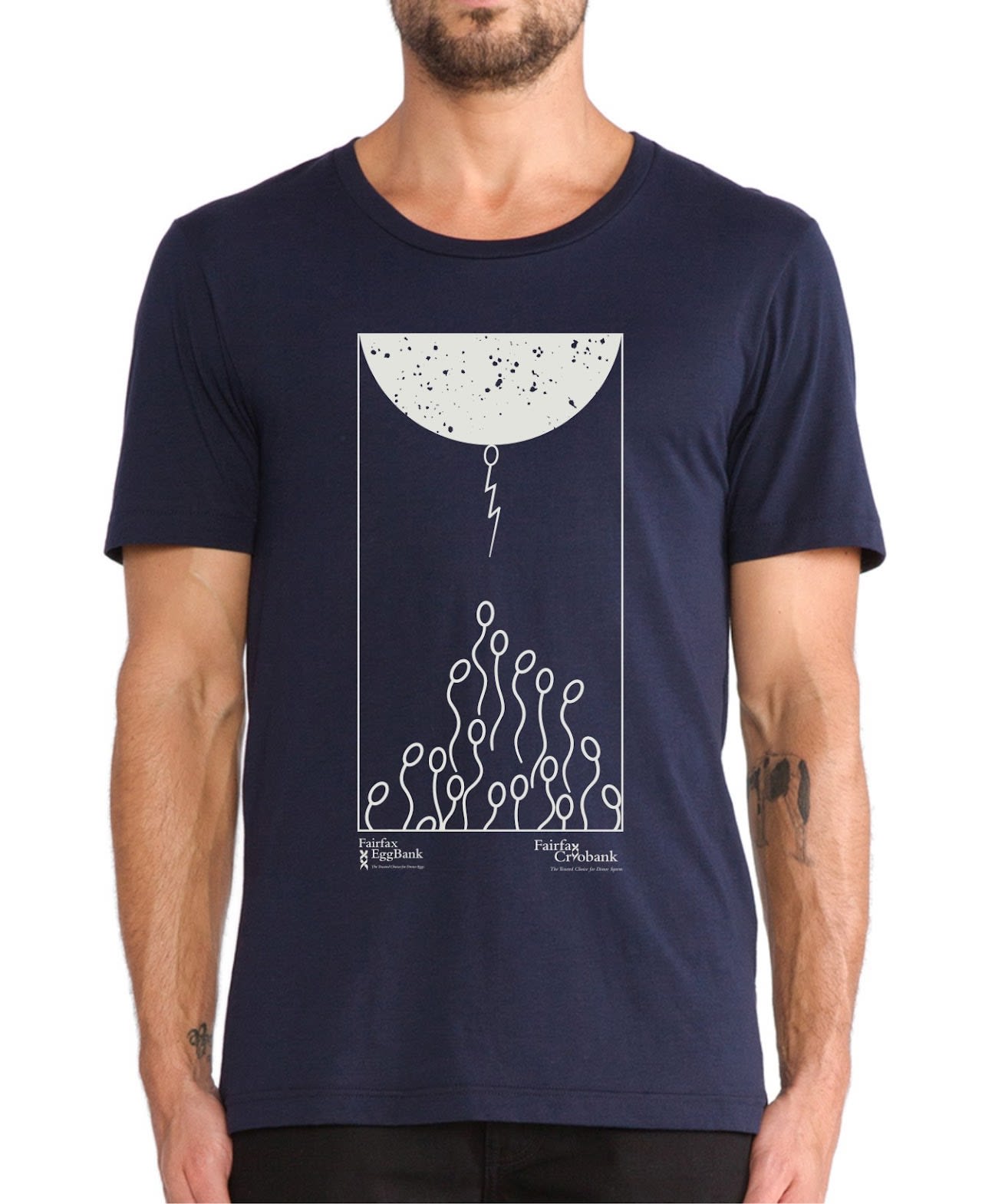 Moon and Hands T-Shirt Merchandise project
