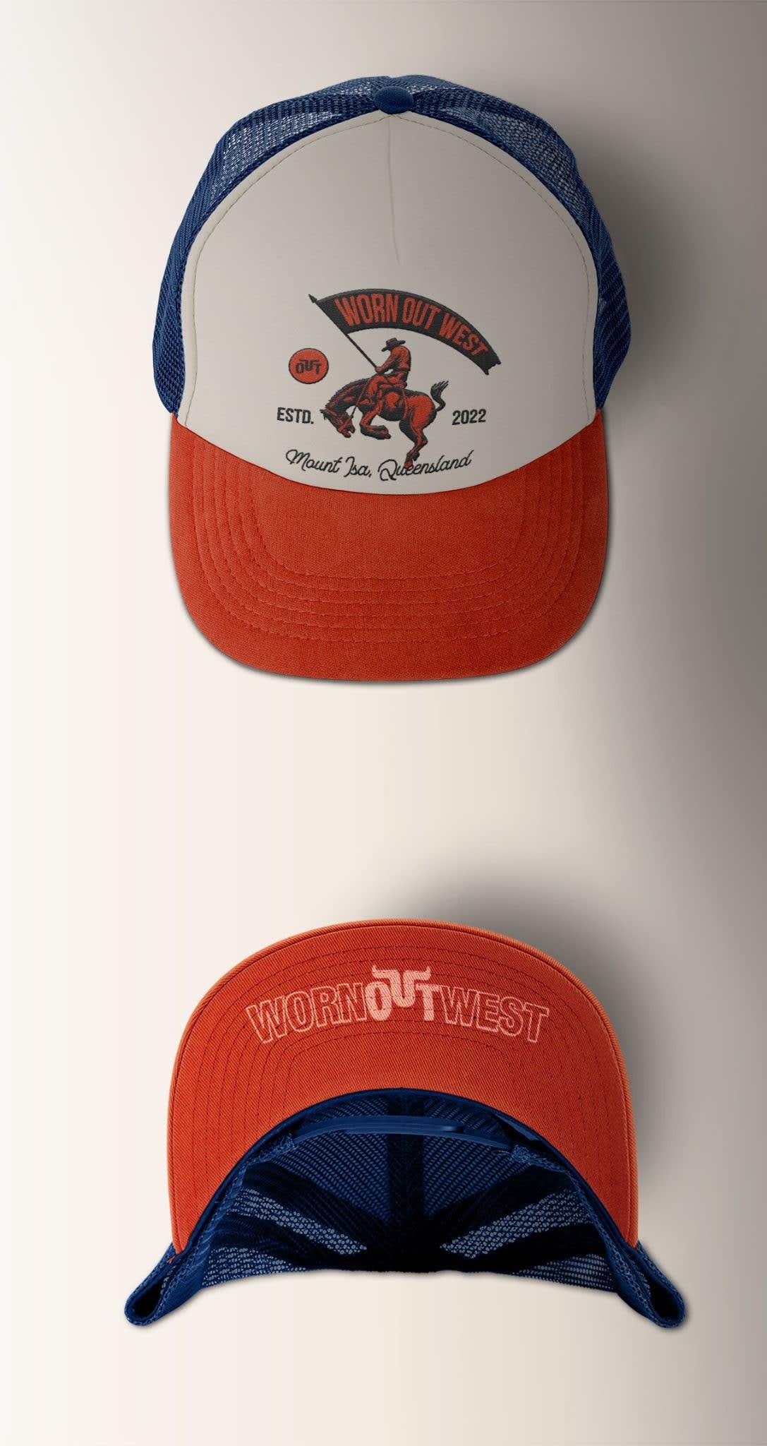 Worn Out West Trucker Cap Merchandise project