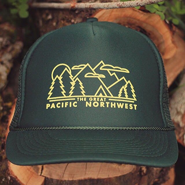 Pacific Northwest Trucker Cap Merchandise project