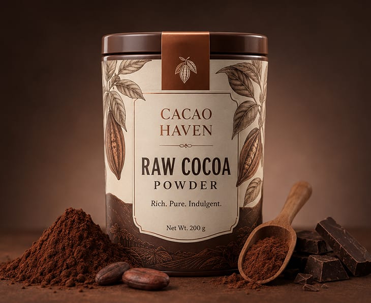 Cacao Haven Packaging project