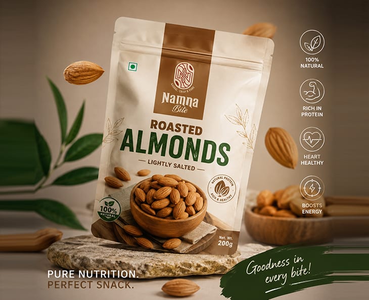 Roasted Almonds Packaging project