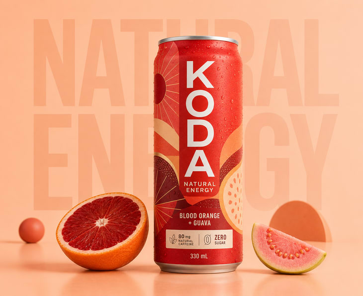 Natural Energy Drink Packaging project
