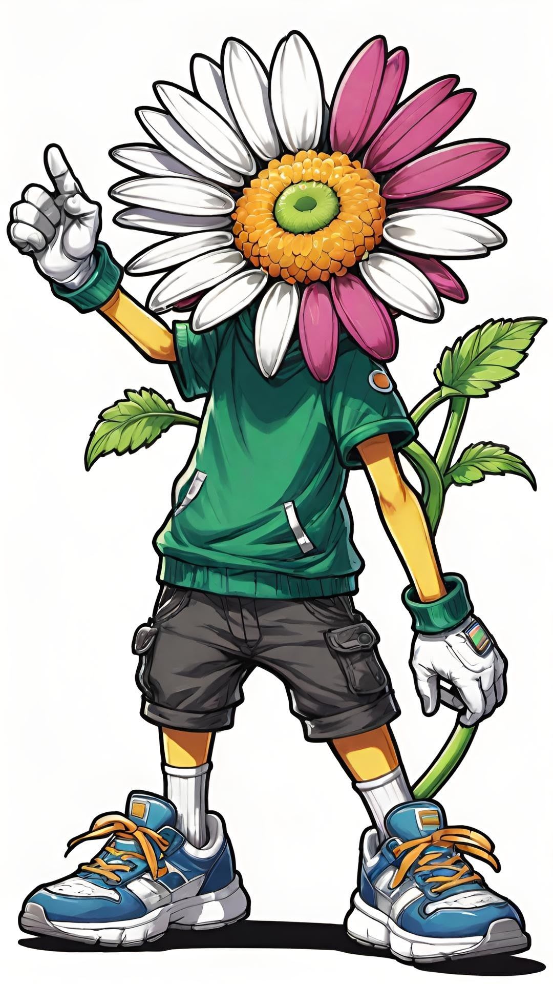 Flower Head Character Banners project