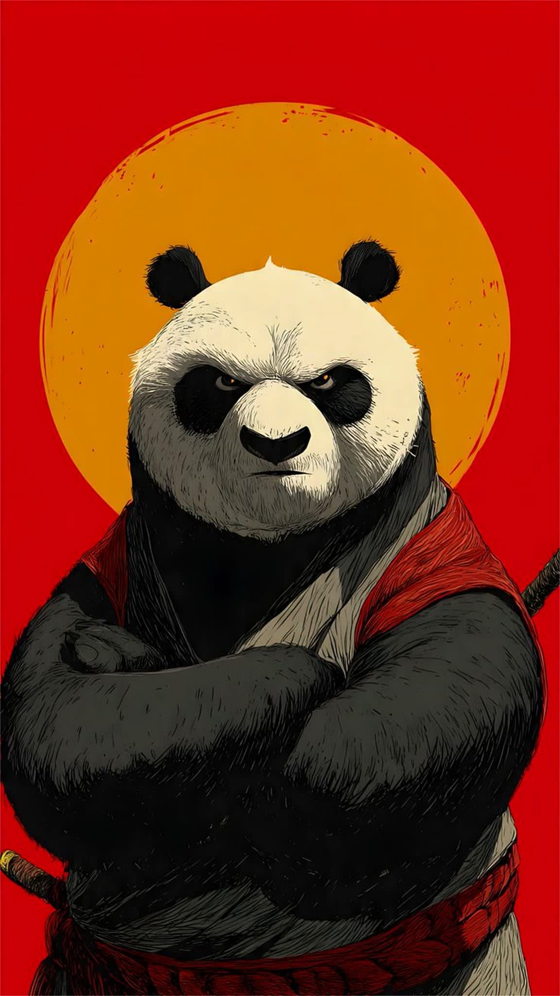 Martial Arts Panda Poster Banners project
