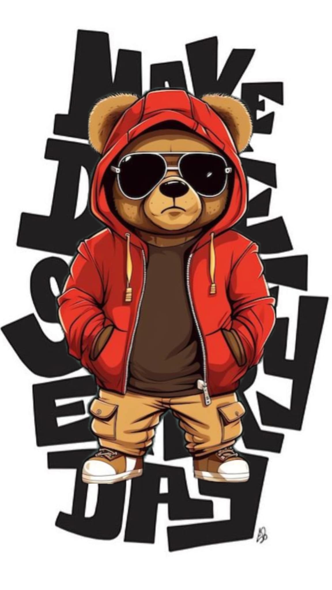 Streetwear Bear Poster Banners project