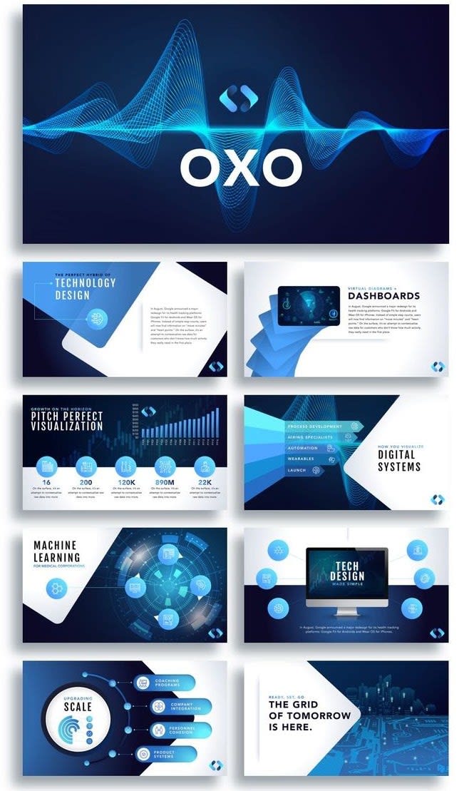 OXO Technology Pitch Deck Pitch Deck project