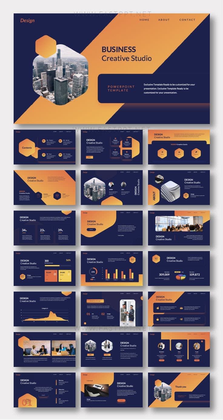 Creative Studio Pitch Deck Pitch Deck project